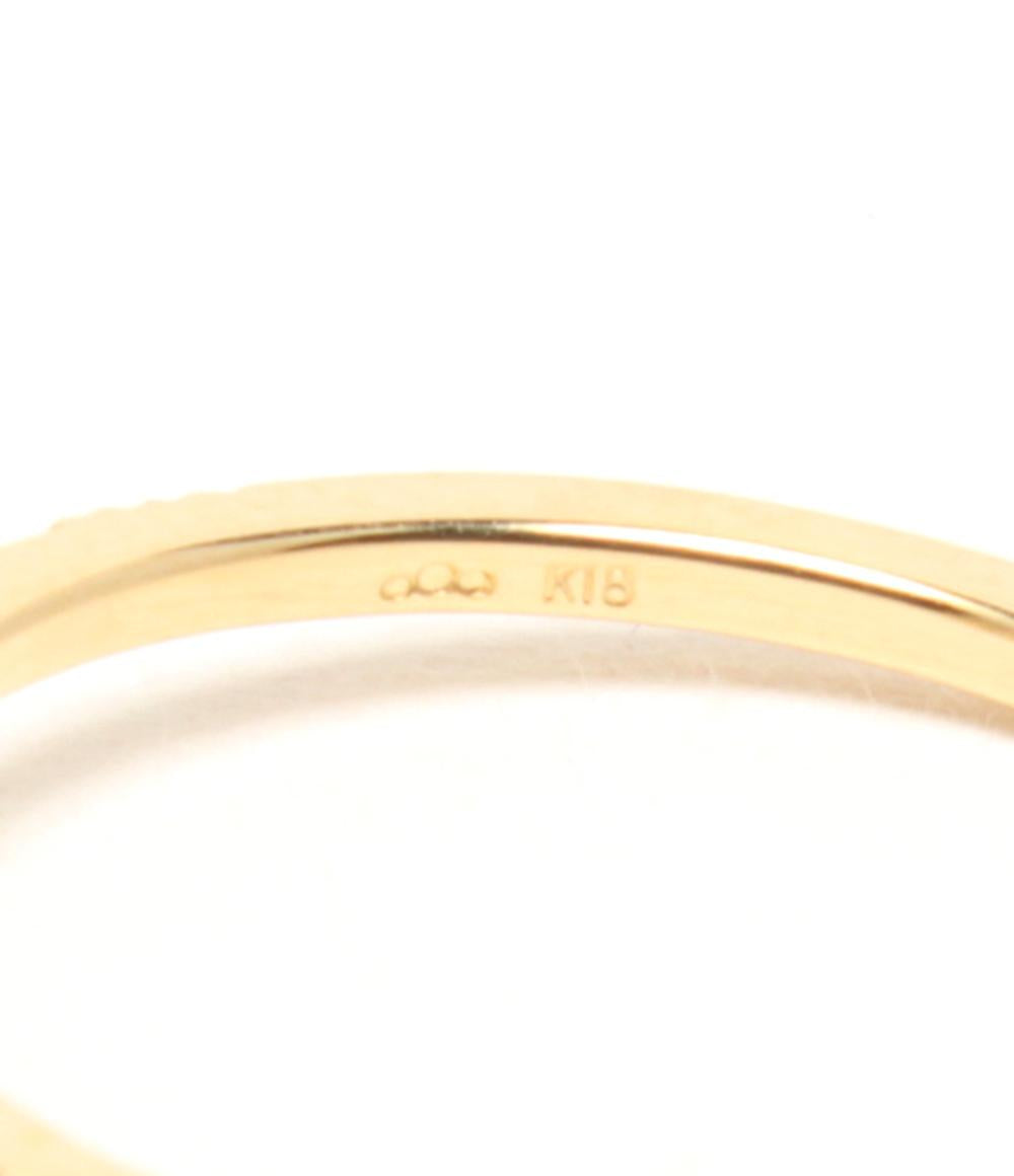 美品 COCOSHNIK リング 指輪 K18 ダイヤ レディース SIZE 12号 ココシュニック