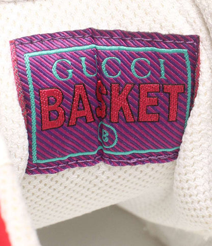 グッチ 美品 ローカットスニーカー  バスケット    メンズ SIZE 8 (L) GUCCI