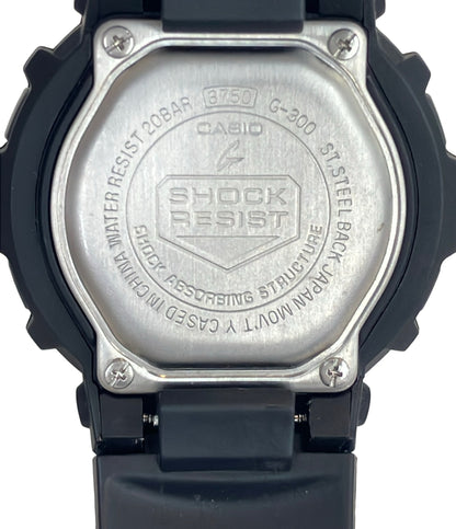 CASIO 腕時計 Gスパイク G-SPIKE G-SHOCK クオーツ レッド G-300 レディース メンズ カシオ