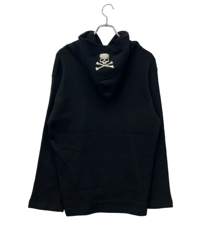 mastermind JAPAN パーカー 長袖 ワッフル フードスカル MD2-TS122 メンズ SIZE S マスターマインドジャパン