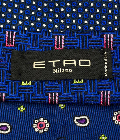 ETRO ネクタイ シルク100% メンズ エトロ