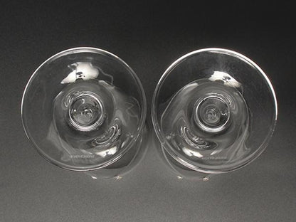 美品 WEDGWOOD ワイングラス 2点セット ペア プロミシス ウィズディスリング ウエッジウッド