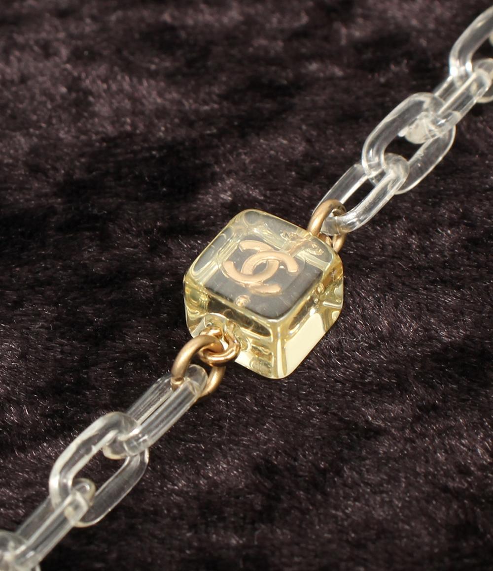 シャネル ネックレス チョーカー キューブ ココマーク