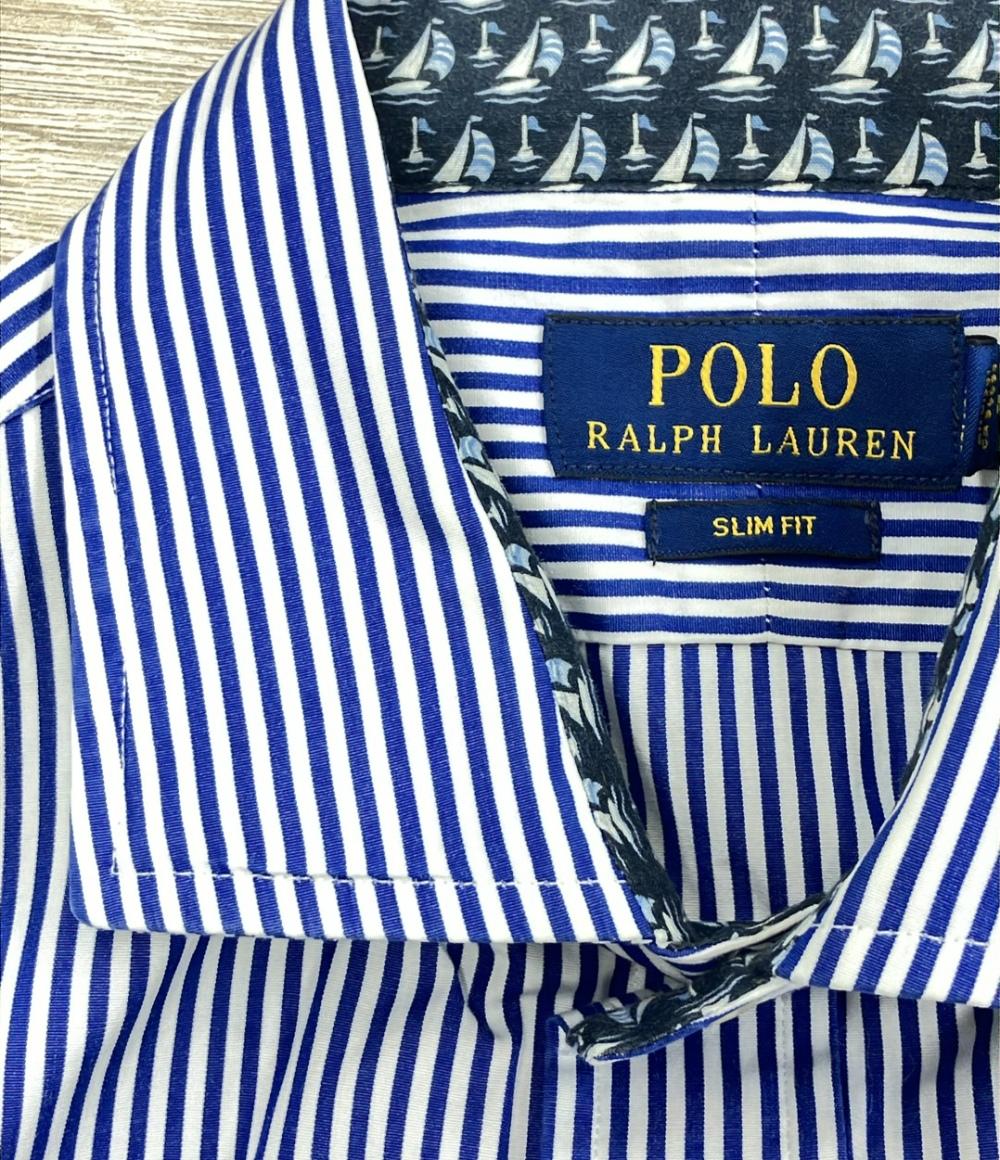 ポロ・ラルフローレン 長袖シャツ ストライプ柄 メンズ SIZE 39 (M) POLO RALPH LAUREN