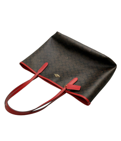 美品 COACH トートバッグ シグネチャー CV976 レディース コーチ
