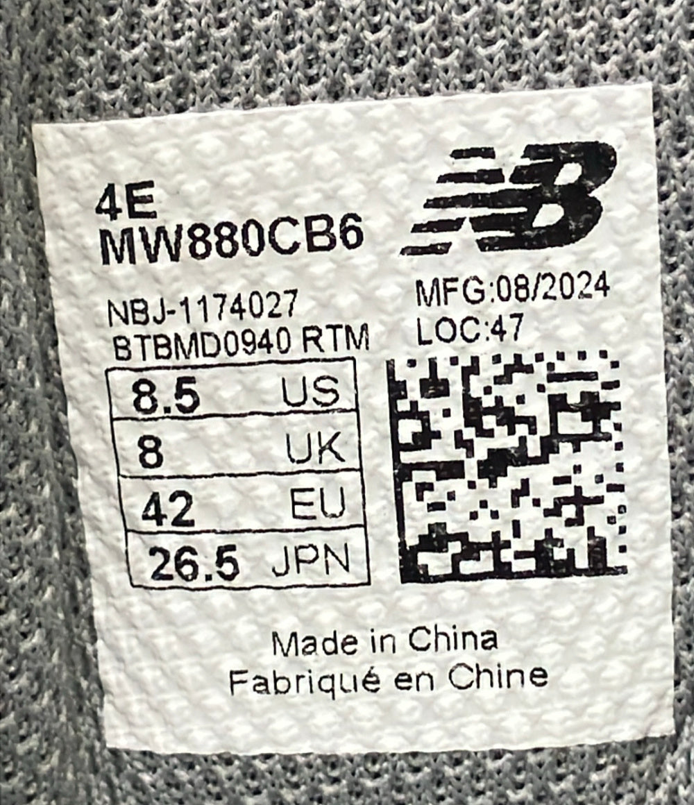 NEW BALANCE ローカットスニーカー MW880CB6 メンズ SIZE 26.5 ニューバランス