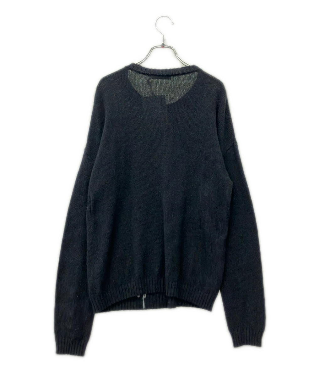 Christian Dior 長袖 エンジェルプリント カシミヤ ニット 7H24547AM004 レディース SIZE 46 (L) クリスチャンディオール