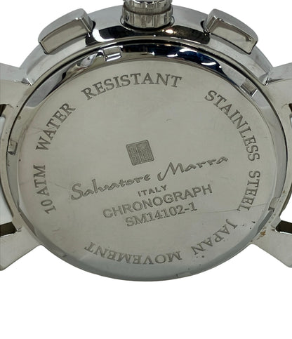 美品 Salvatore Marra 腕時計 クオーツ SM14102 レディース メンズ サルバトーレマーラ