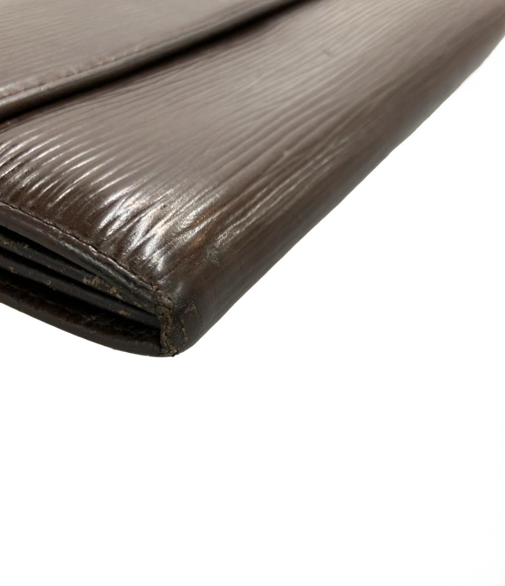 LOUIS VUITTON 長財布 エピ ポシェット ポルトモネ クレディ M6357D ユニセックス ルイ・ヴィトン