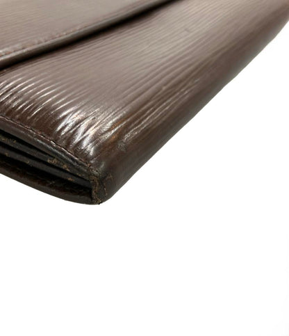 LOUIS VUITTON 長財布 エピ ポシェット ポルトモネ クレディ M6357D ユニセックス ルイ・ヴィトン