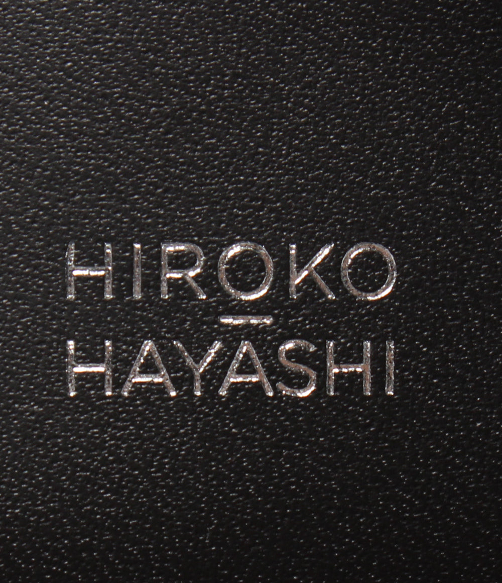 美品 HIROKO HAYASHI 二つ折り財布 夜の森の守り神 レディース ヒロコハヤシ