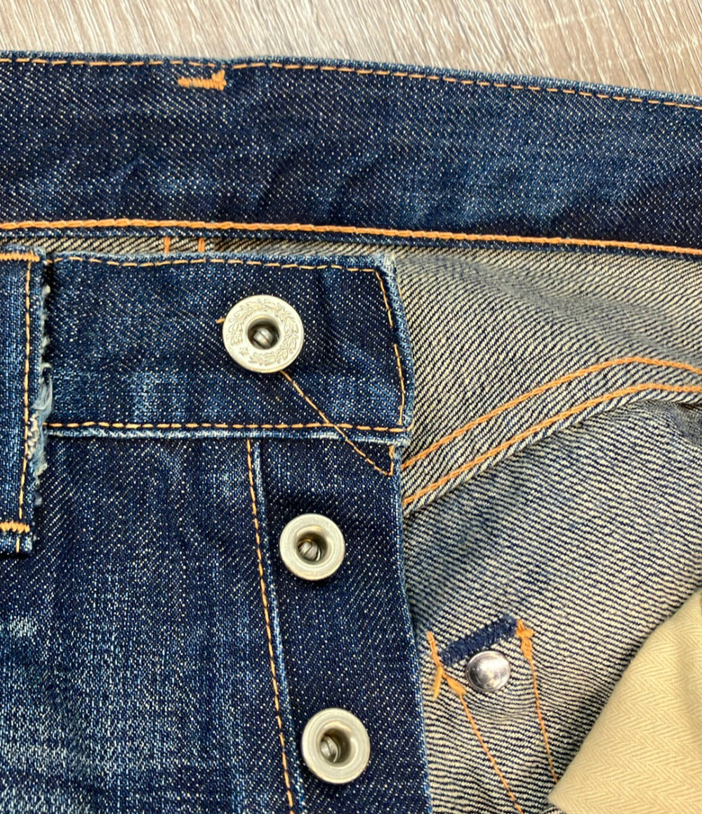 Levi's デニムパンツ LVC 大戦モデル ダメージ  ペンキ（アーキュエイトステッチ）加工 リペア跡 S501XX 44501 メンズ SIZE W32 (M) リーバイス