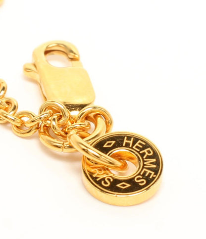 美品 HERMES ネックレス コルH ゴールド金具 レディース エルメス