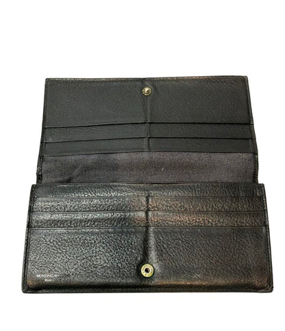 美品 ハンティングワールド 二つ折り長財布 メンズ HUNTING WORLD