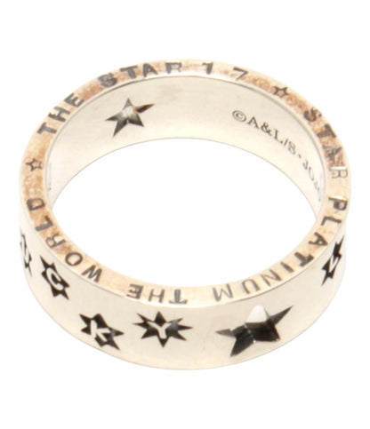 美品 JAM HOME MADE リング 指輪 SV スターダストクルセイダース スタープラチナリング ユニセックス SIZE 15号 ジャムホームメイド