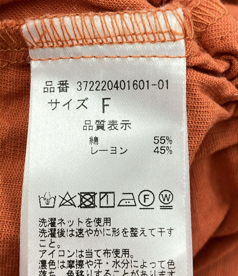 エヴリス バックオープンカットソー レディース SIZE F (M) EVRIS