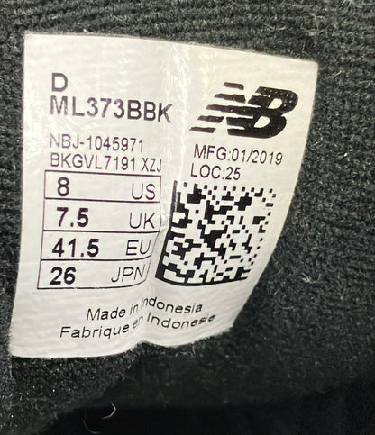 NEW BALANCE ローカットスニーカー ML373BBK メンズ SIZE 26.0 (M) ニューバランス