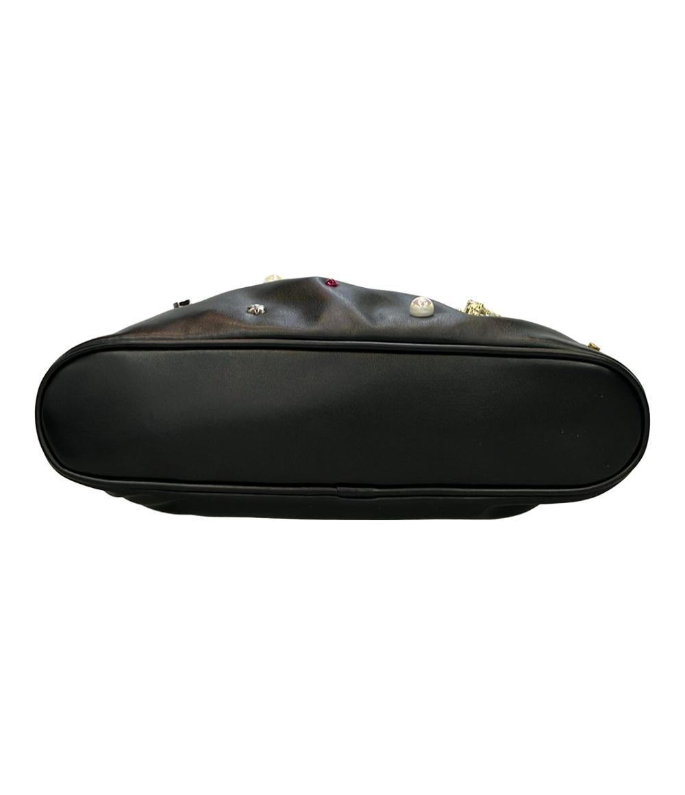 美品 casselini 2way ハンドバッグ ショルダーバッグ 斜め掛け 巾着 レディース キャセリーニ