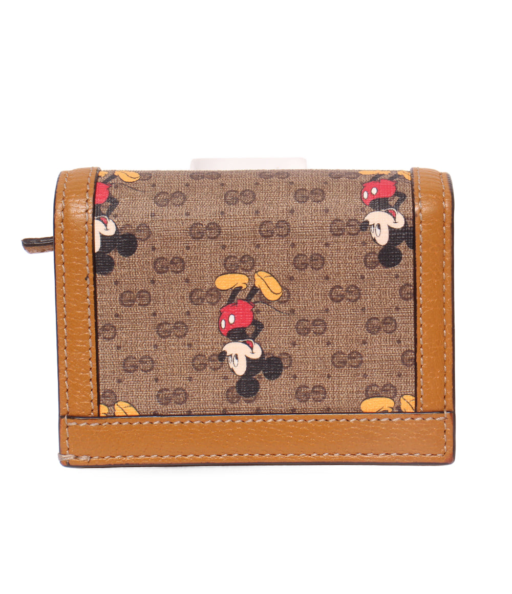 GUCCI Disney 二つ折り財布 602534 493075 レディース グッチ ディズニー