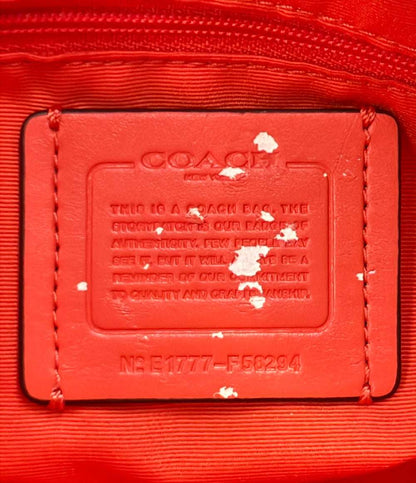 美品 COACH トートバッグ ショルダーバッグ 肩掛け シグネチャー F58294 レディース コーチ