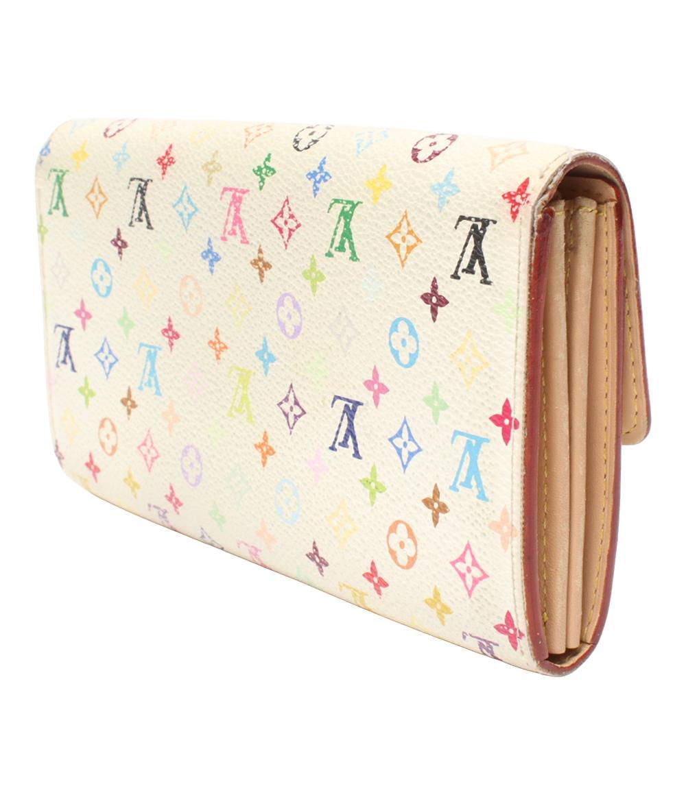 LOUIS VUITTON 長財布 マルチカラー ポルトフォイユ サラ M93532
