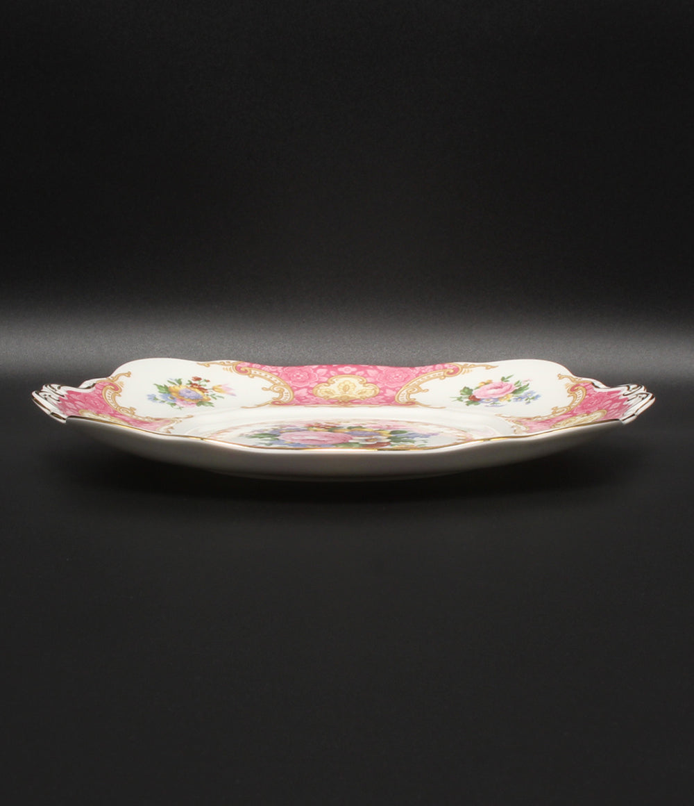 ROYAL ALBERT スクエアプレート 皿 25cm レディカーライル ロイヤル
