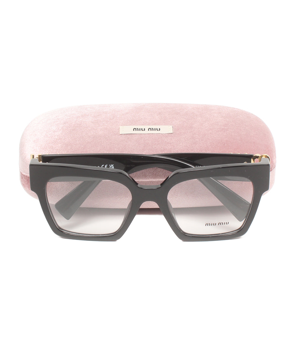美品 Miu Miu 伊達メガネ アイウェア 52□19 VMU04U レディース ミュウ ミュウ