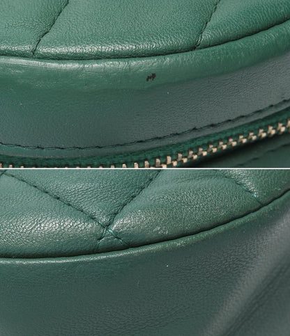 CHANEL チェーンショルダーバッグ ラウンド マトラッセ ゴールド金具 28番台 チェーンアラウンド レディース シャネル
