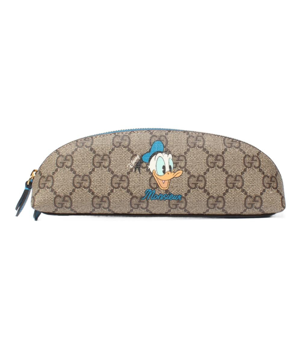 美品 GUCCI ペンケース×Disney GGスプリーム 661129 0416 レディース メンズ グッチ