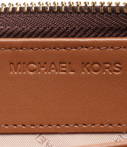 美品 MICHAEL KORS ラウンドファスナー長財布 レディース マイケルコース