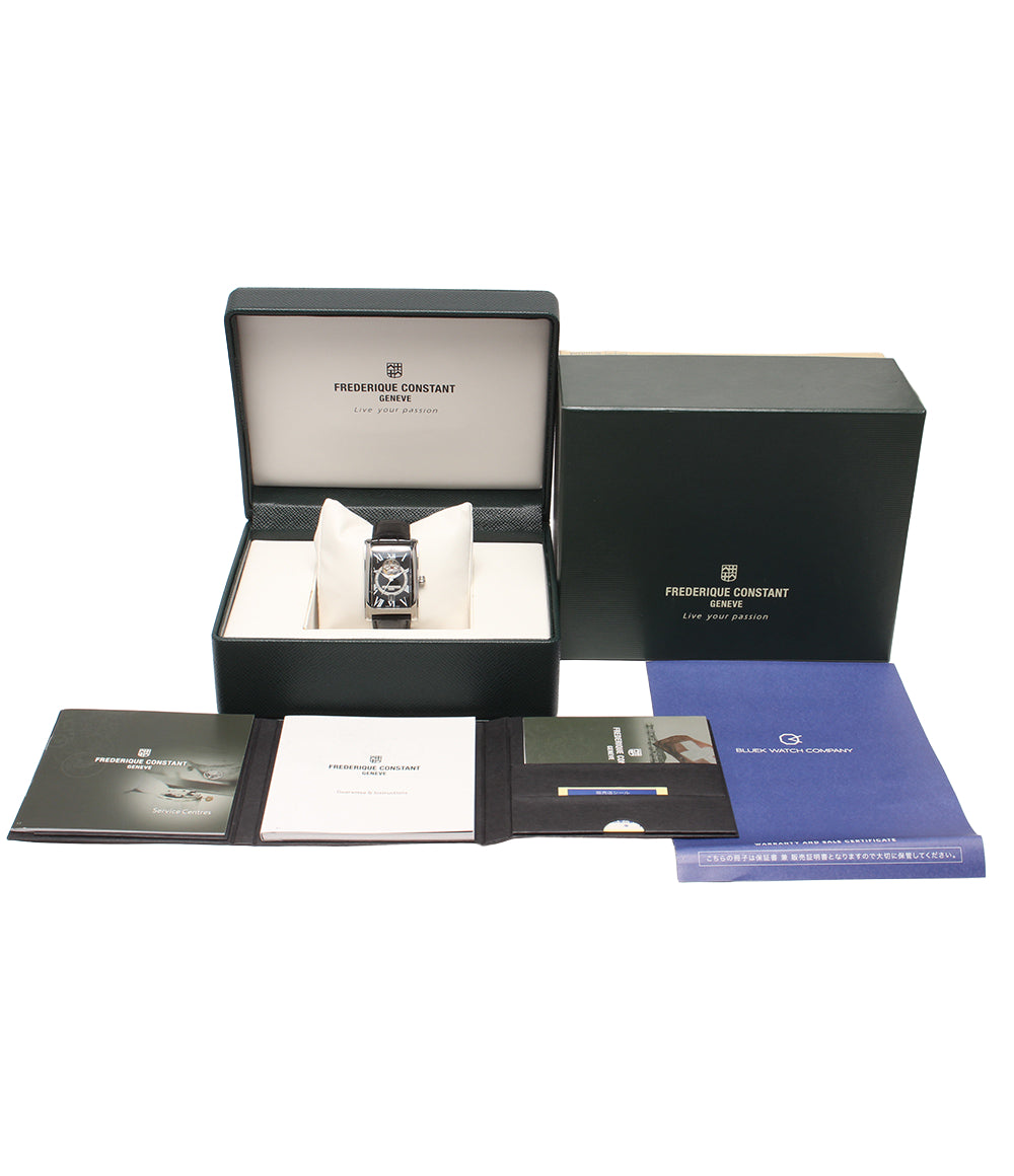 FREDERIQUE CONSTANT 腕時計 自動巻き ブラック FC315 メンズ フレデリック・コンスタント