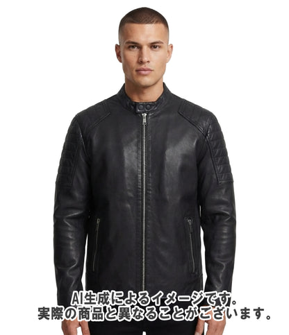 BOSS レザージャケット メンズ SIZE 52 ボス