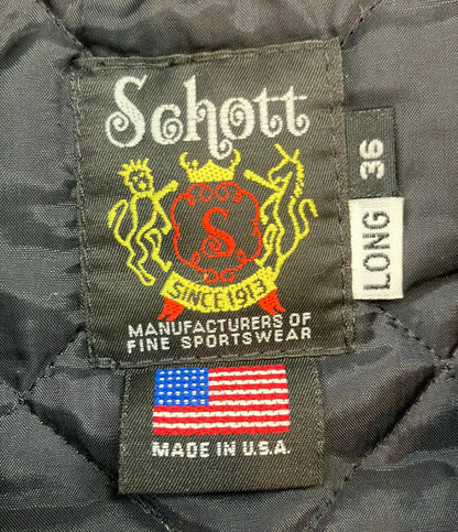 schott レザージャケット ライダース ワンスター 613UST ジップ メンズ SIZE 36 (S) ショット
