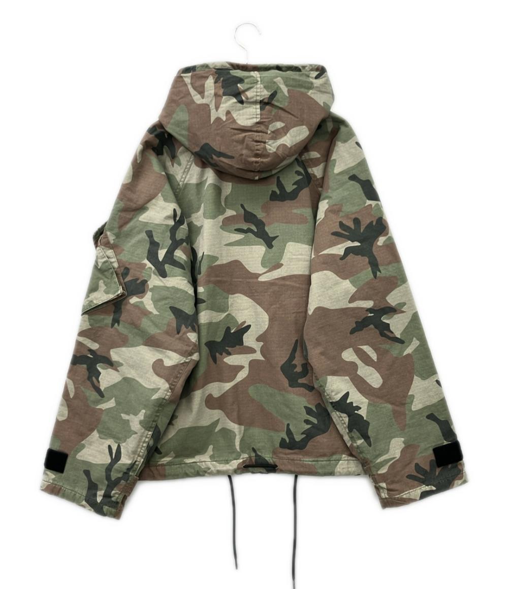 NAUTICA カモフラージュ ミリタリージャケット 中綿 L 美品 NAUTICA 中綿ジャケット カモフラ柄 メンズ SIZE XL ノーティカ