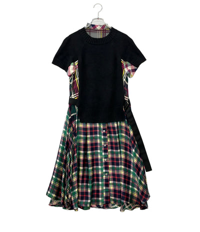 Sacai 半袖ワンピース レディース SIZE 1 (S) サカイ