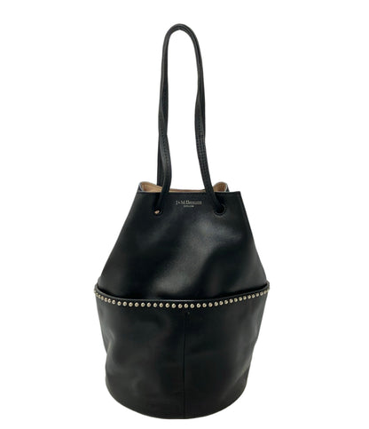 美品 J&M Davidson ハンドバッグ トートバッグ 巾着型 レザー レディース ジェイアンドエムデヴィッドソン