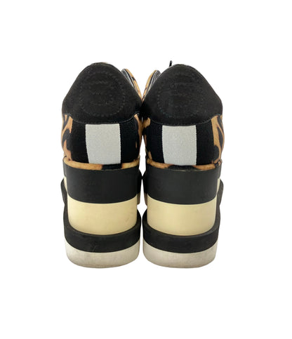 Stella McCartney ローカットスニーカー 厚底 ヒョウ柄 レディース SIZE 34 (XS) ステラマッカートニー