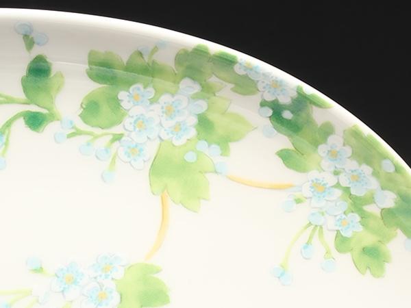 美品 ティファニー オーバルプラター プレート 皿 26cm リーフ TIFFANY&Co.