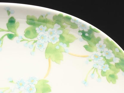 美品 ティファニー オーバルプラター プレート 皿 26cm リーフ TIFFANY&Co.