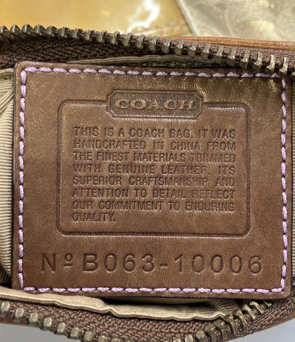 COACH ショルダーバッグ 斜め掛け シグネチャー パッチワーク 10006 レディース コーチ