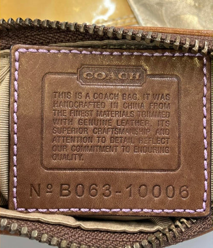 COACH ショルダーバッグ 斜め掛け シグネチャー パッチワーク 10006 レディース コーチ