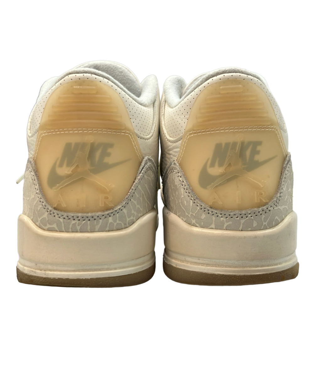 NIKE ミドルカットスニーカー エアジョーダン3 レトロ クラフト FJ9479-100 メンズ SIZE 26.5 ナイキ