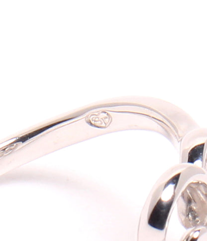美品 Samantha Tiara リング 指輪 SV ハートモチーフ レディース SIZE 11号 サマンサティアラ