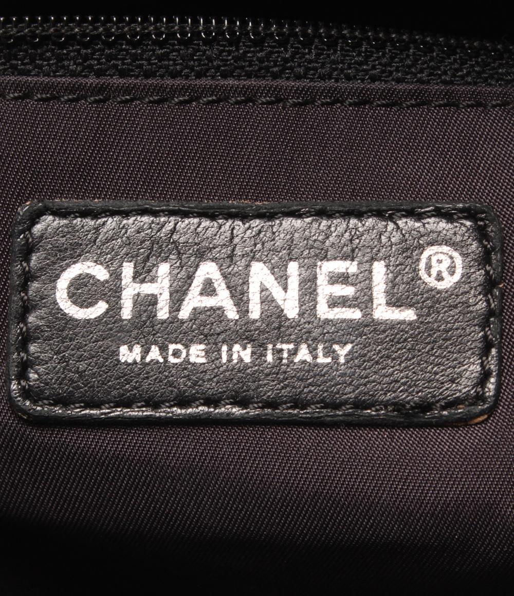 CHANEL トートバッグ シルバー金具 11番台 パリビアリッツトートMM レディース シャネル