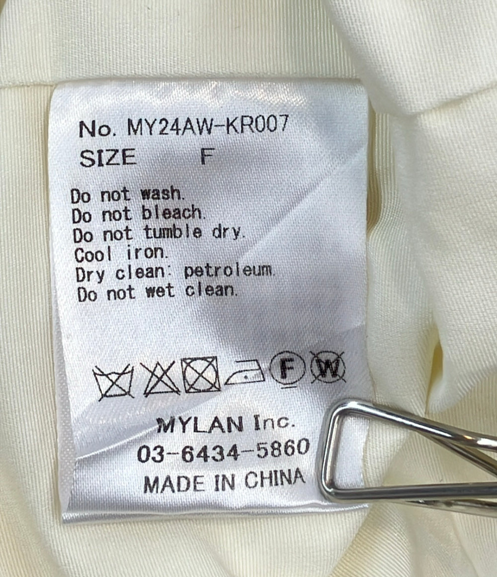 MYLAN Wool Cashmere Hem Balloon Knit 長袖ニット レディース SIZE F (M) マイラン