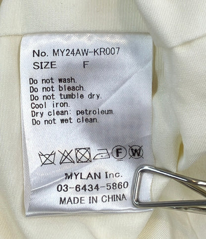 MYLAN Wool Cashmere Hem Balloon Knit 長袖ニット レディース SIZE F (M) マイラン