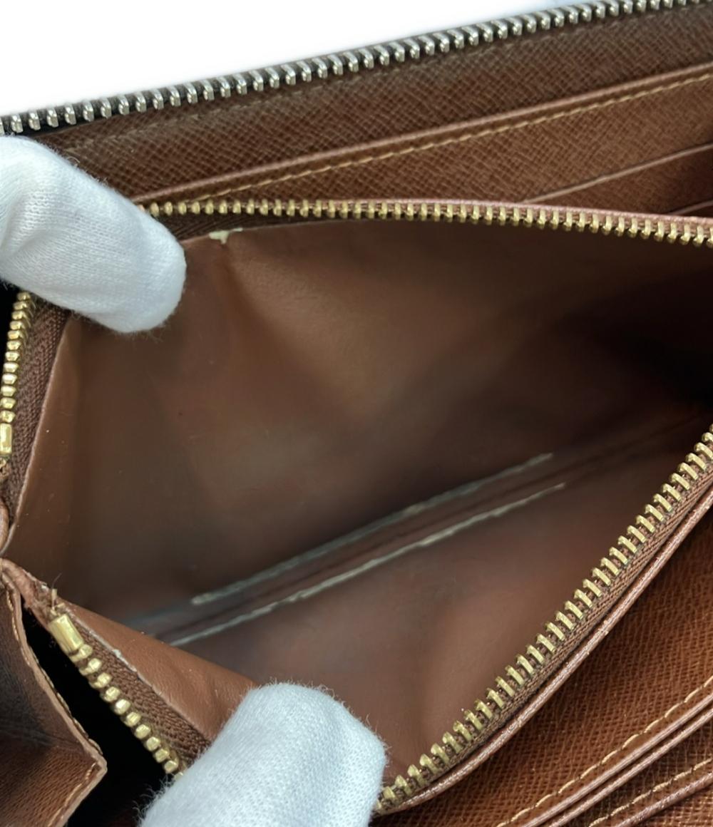 訳あり LOUIS VUITTON ラウンドファスナー長財布 ジッピーウォレット モノグラム M60017 レディース メンズ ルイ・ヴィトン