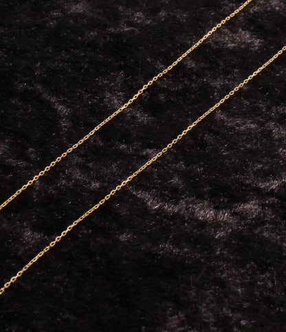 美品 Samantha Tiara ネックレス K18 ハートモチーフ フラワーモチーフ レディース サマンサティアラ