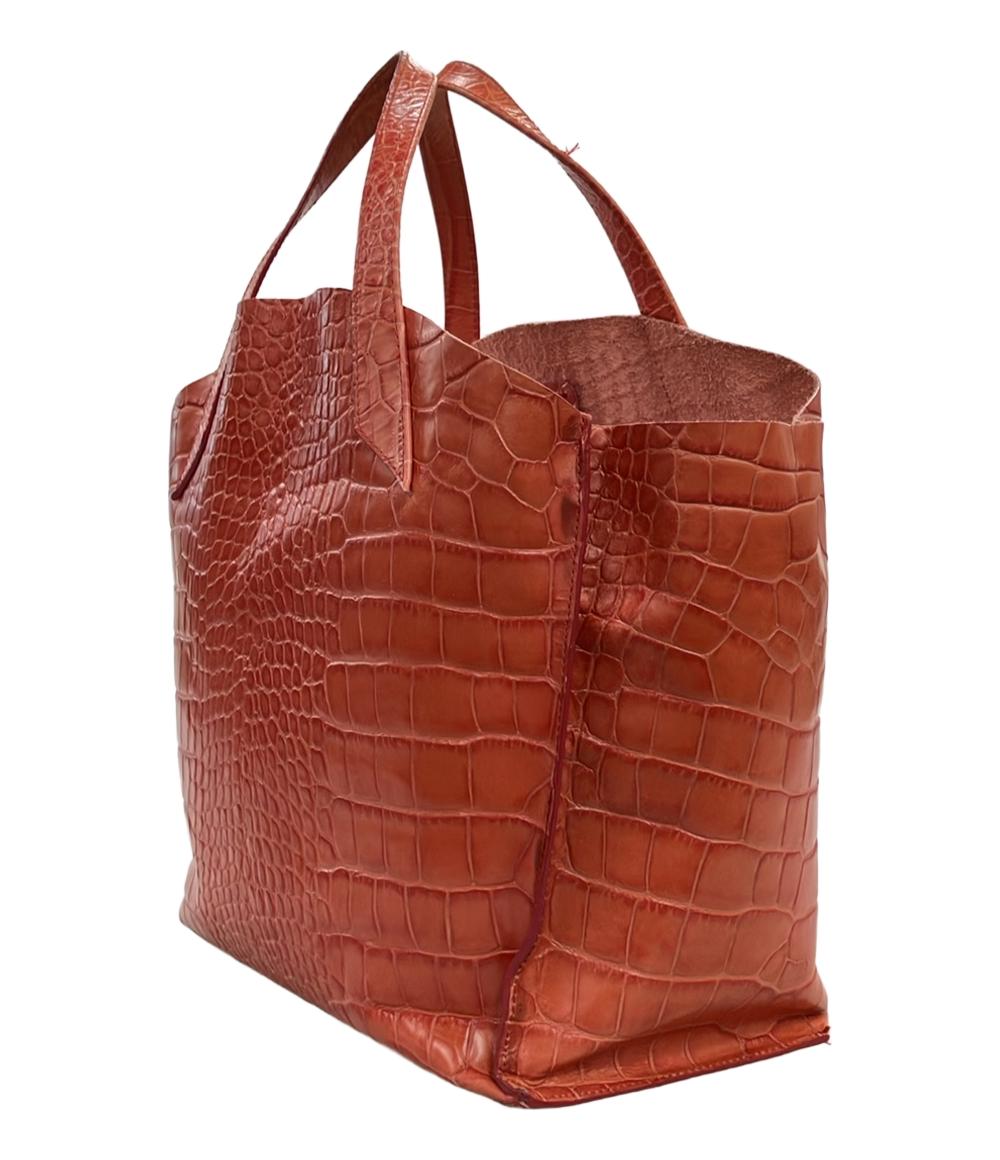 Furla ハンドバッグ クロコ型押し レディース フルラ