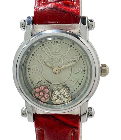 T&H 腕時計 クオーツ ホワイト レディース